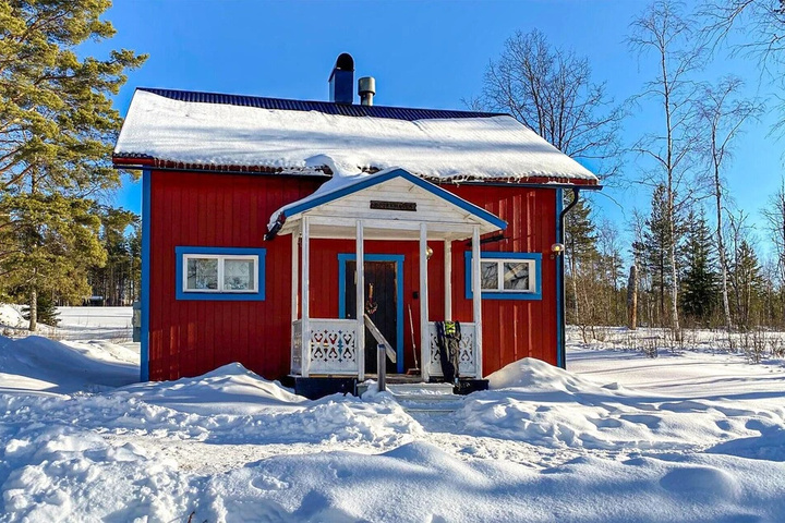 Exterior of Stunning Home in Vemhån With Sauna and 4 Bedrooms