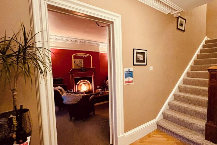 Interior entrance