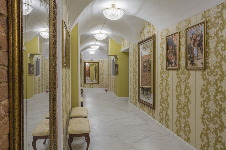 Interior entrance