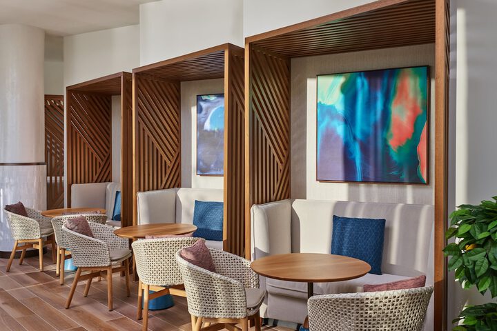 Lobby sitting area