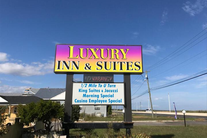 Exterior of Luxury Inn