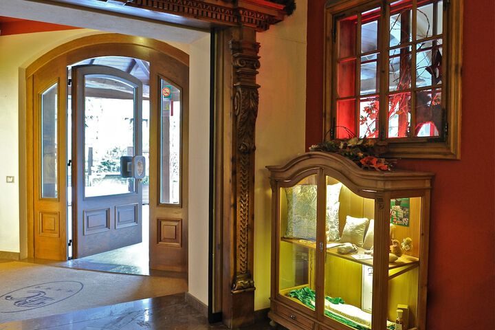 Interior entrance