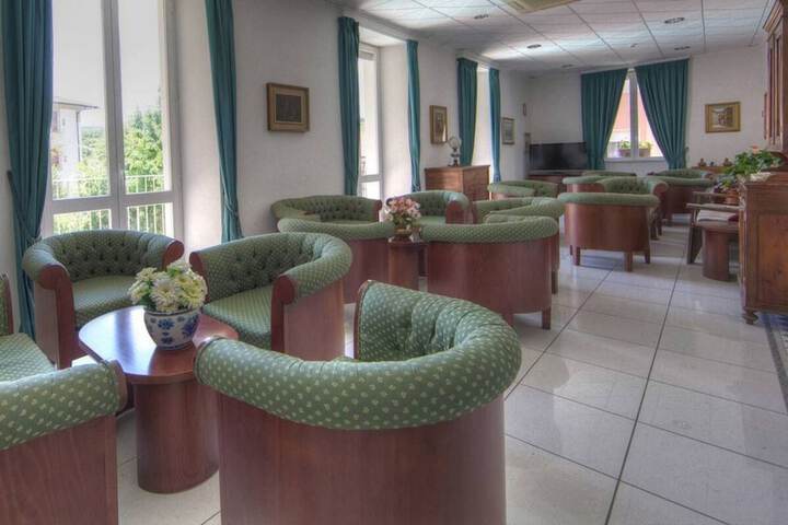 Lobby sitting area