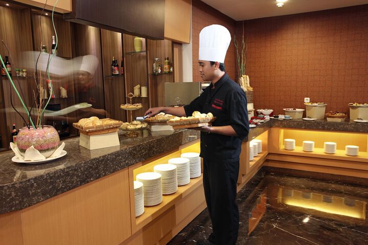Breakfast area