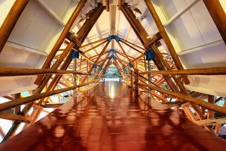 Interior entrance