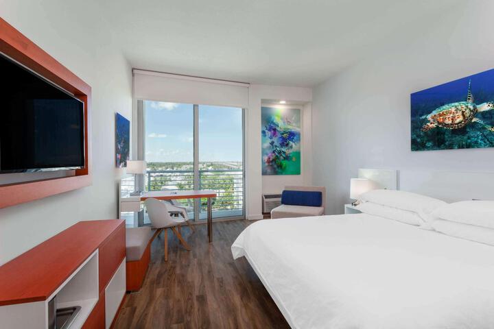 1 King Bed Balcony Accessible (15 of 17)