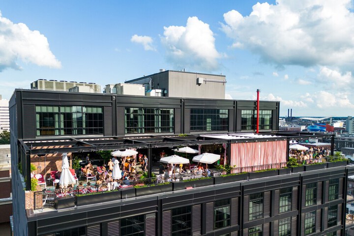 Rooftop terrace