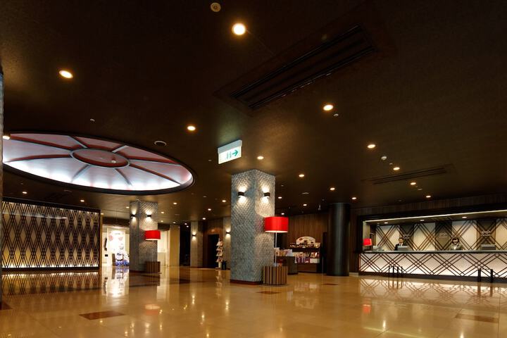 Interior entrance