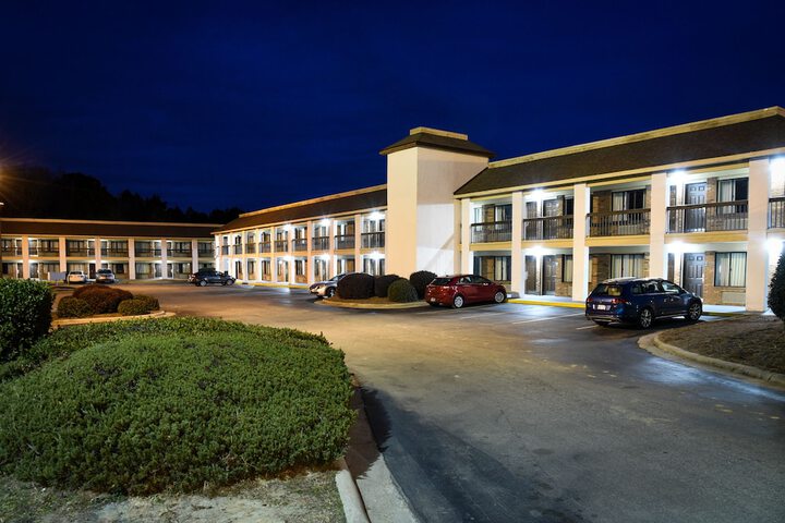 Front of property - evening/night