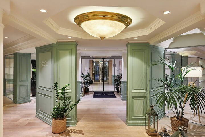 Interior entrance