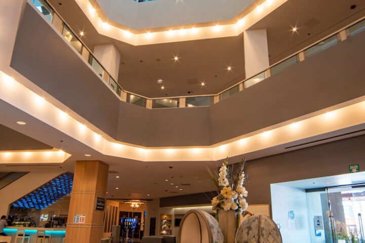 Interior entrance