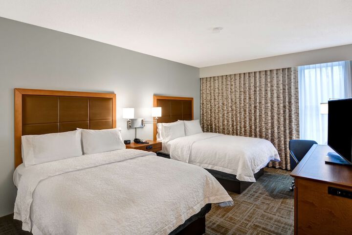 1 Queen Bed | Refrigerator (3 of 11)