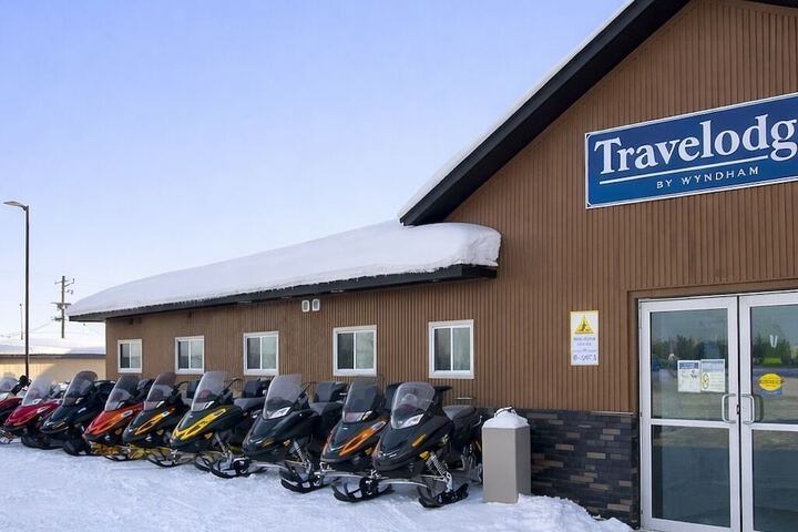 Snowmobiling