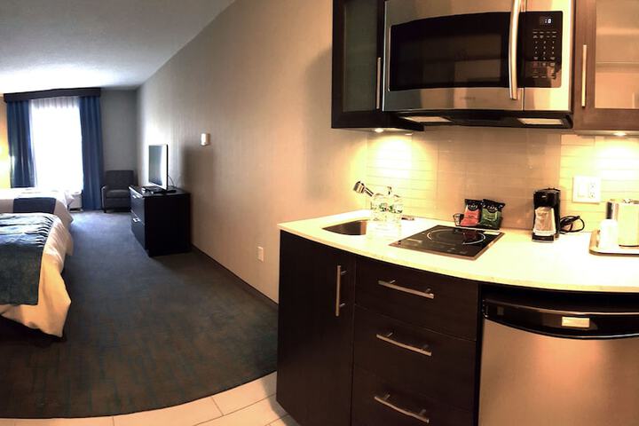 Private kitchenette