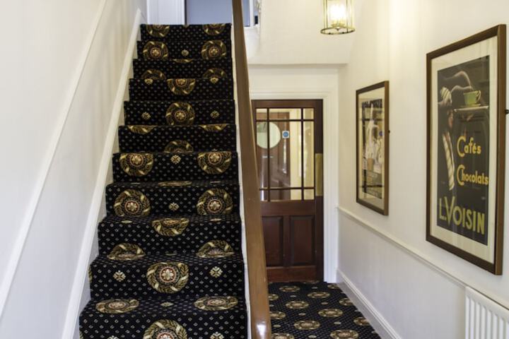 Interior entrance