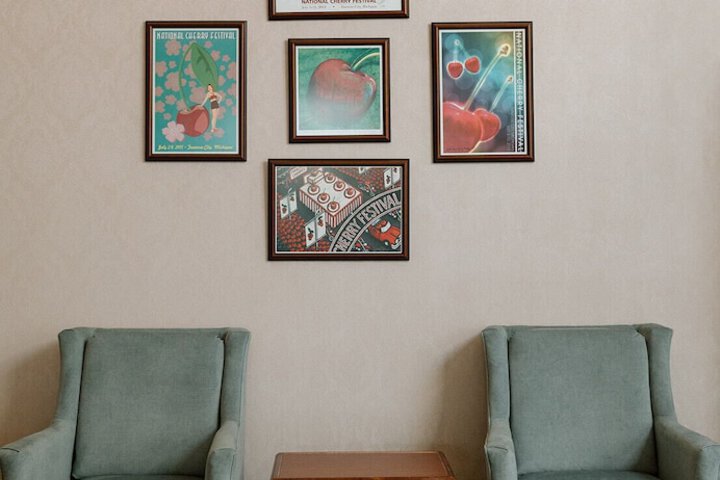 Lobby sitting area