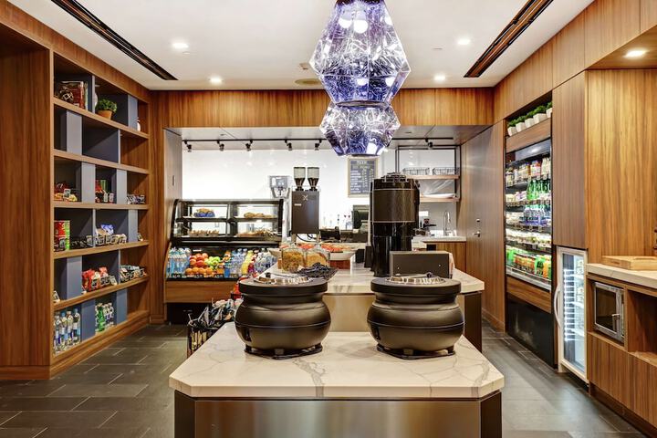 Breakfast area