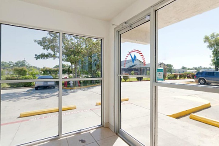 Interior entrance