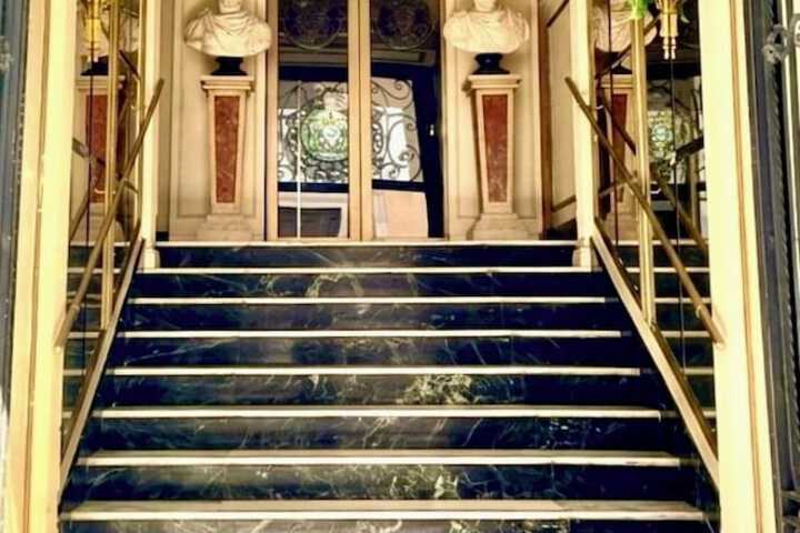 Interior entrance