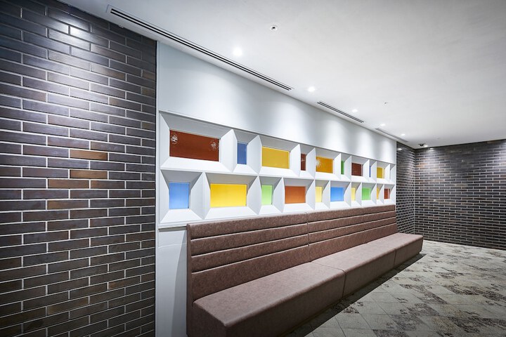 Interior entrance