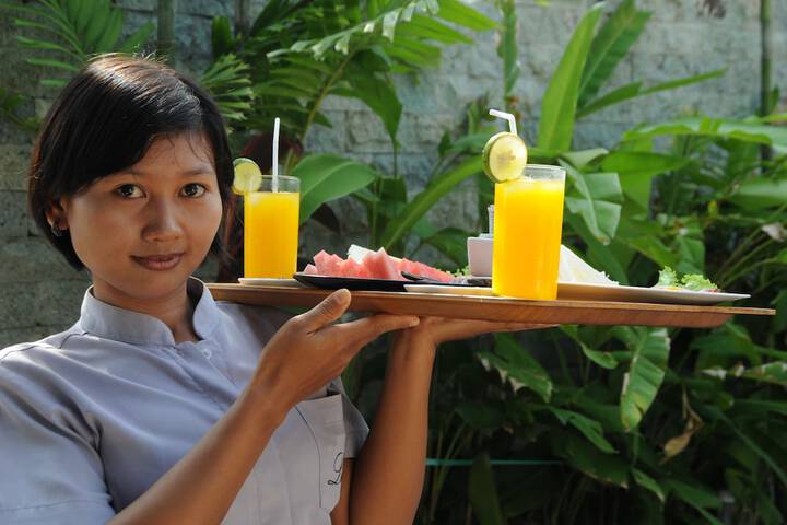 Breakfast area