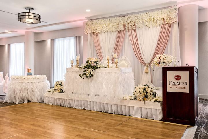 Indoor wedding