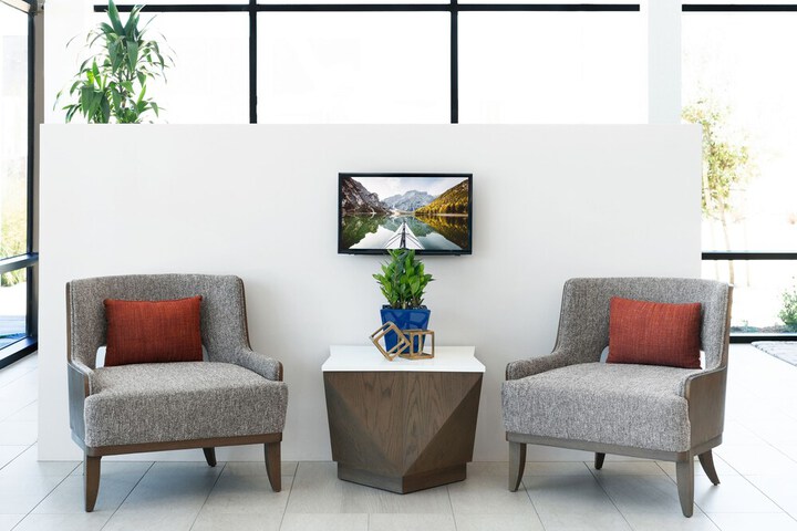 Lobby sitting area