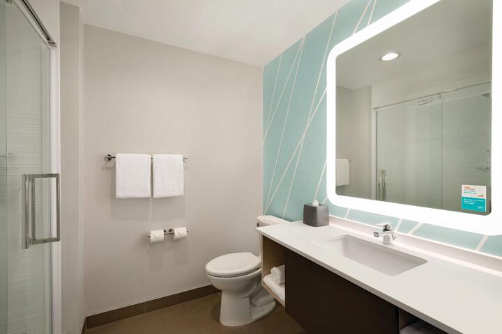 2 Queen Accessible Roll in Shower Minifridge (4 of 6)