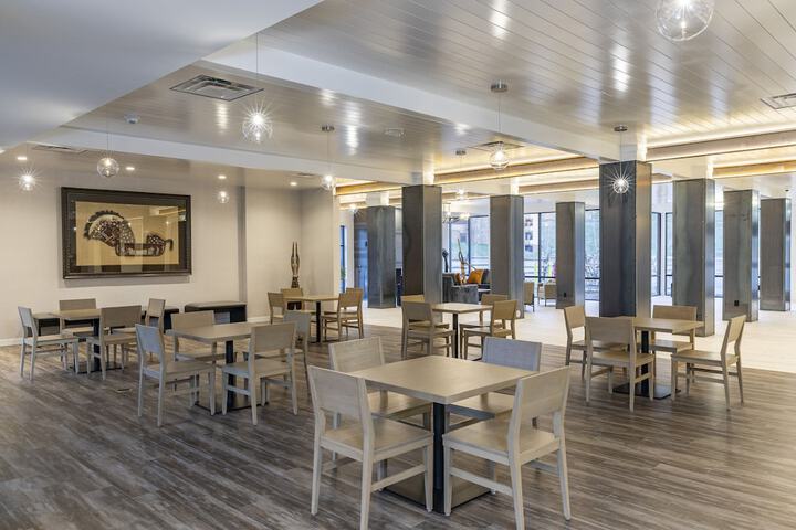 Breakfast area