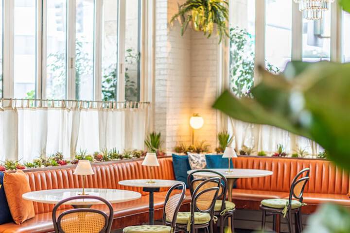 Breakfast area