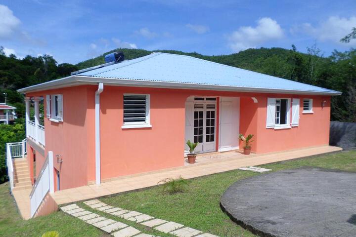 Maison charmante au Diamant - Vue jardin - Climatisée