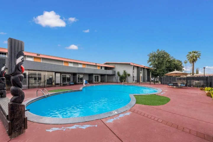 Pool image of Rodeway Inn Fresno near Yosemite