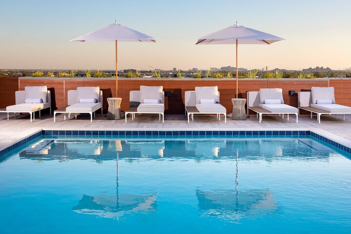 Rooftop pool