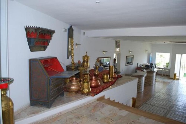 Interior entrance