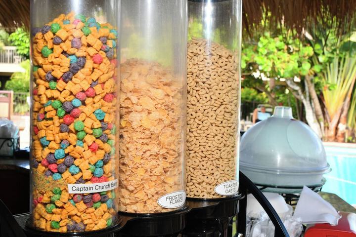 Breakfast buffet