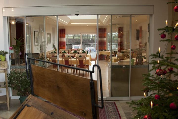 Interior entrance