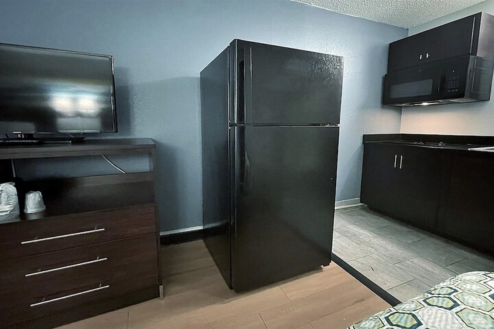 ADA Accessible Studio 1 King Bed Roll in Shower (2 of 14)