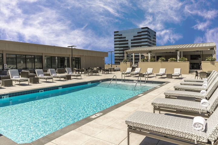Rooftop pool