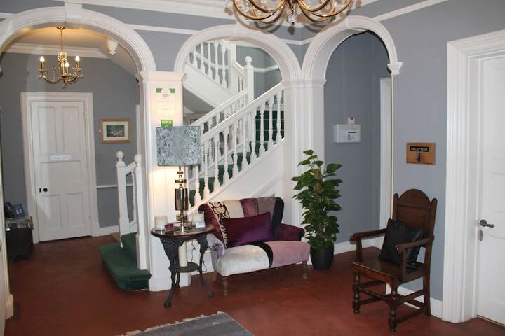 Interior entrance
