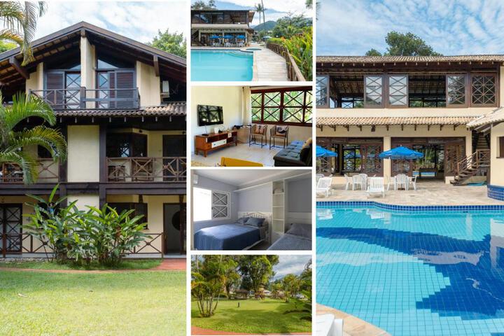 Flats de 1 e 2 dorm a 50m da Praia Maresias - Cond Lazer Completo