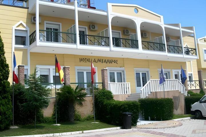 Exterior of Hotel Alexandros