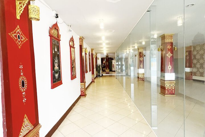 Interior entrance