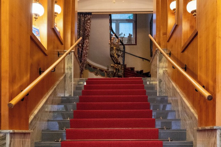 Interior entrance