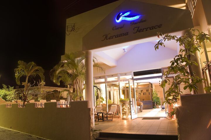 Front of property - evening/night