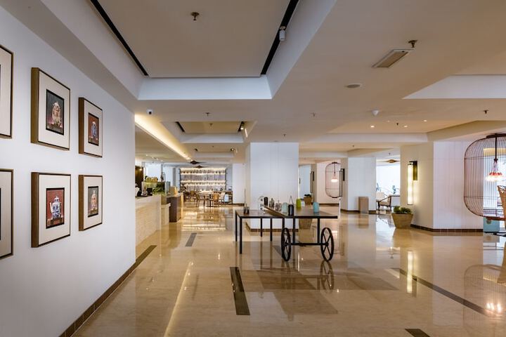 Interior entrance