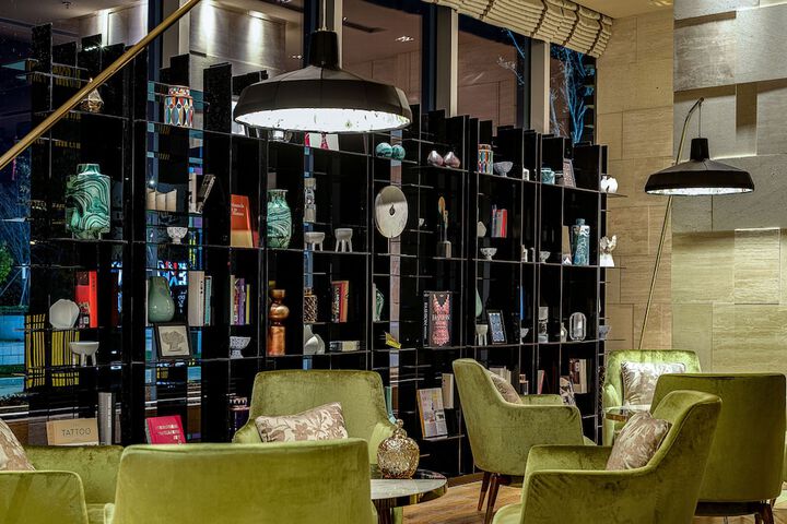 Lobby sitting area