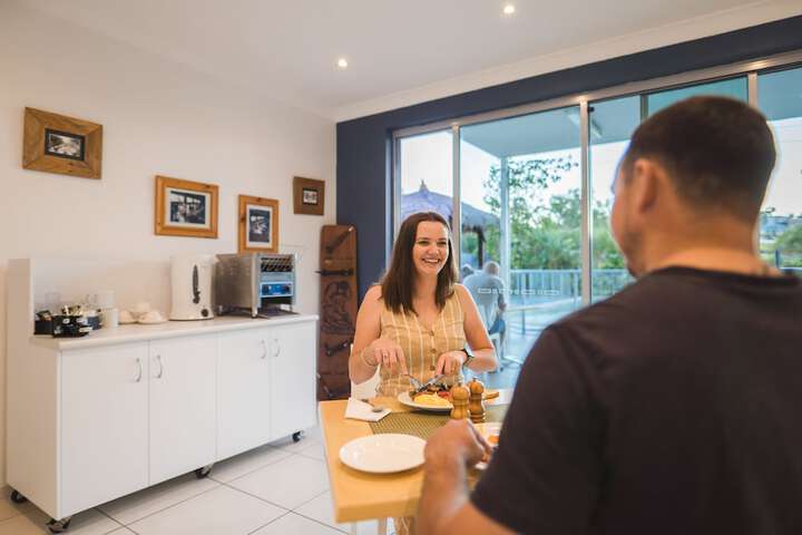 Breakfast area