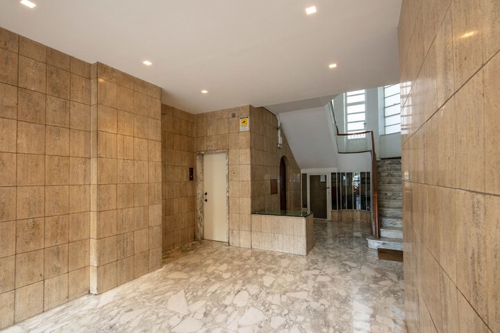 Interior entrance