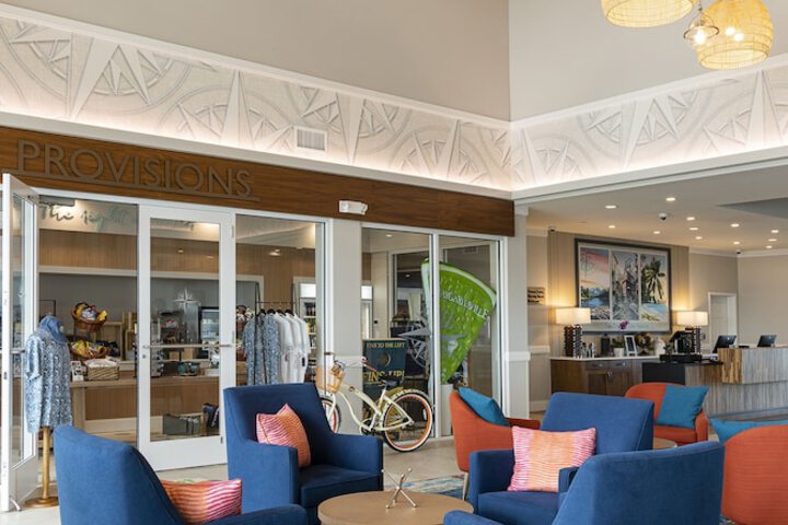 Lobby sitting area