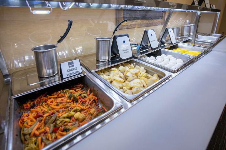 Breakfast area